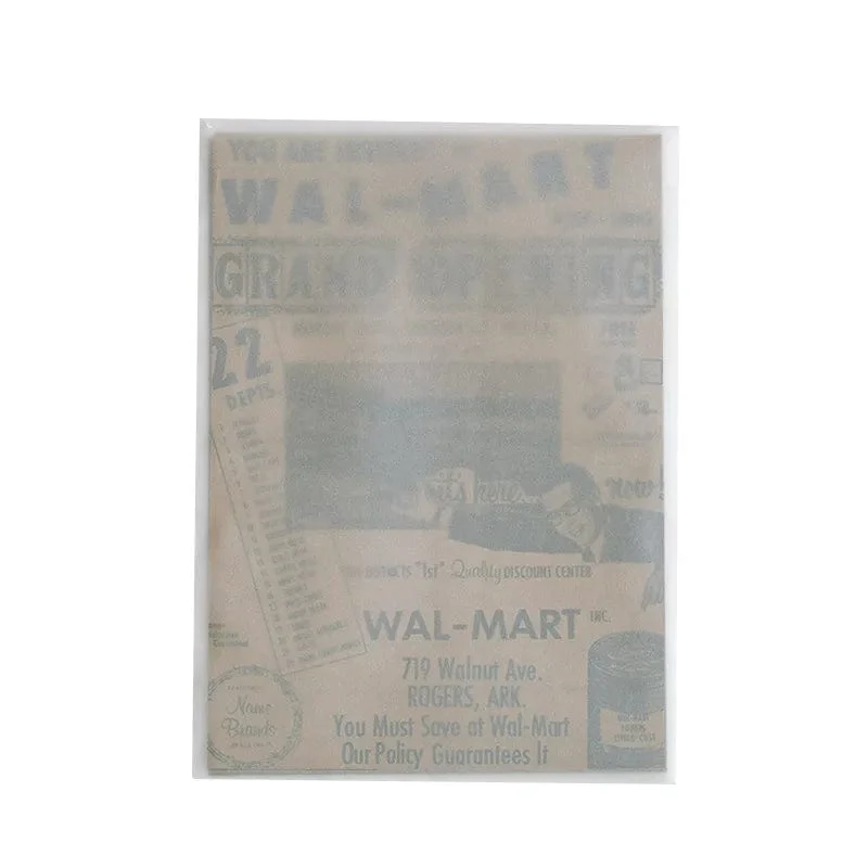 10 Pcs Junk Journal Große Größe Retro Karte Material Papier Diy Scrapbooking Collage Album Woche Tagebuch Dekoration Hintergrund Papier