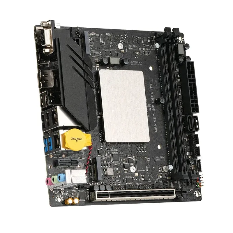 ERYING DIY ITX Desktops Motherboard Set mit Onboard CPU Core Interper Kit i9 12900H i9-12900H 14C20T DDR4 Gaming PC Computer