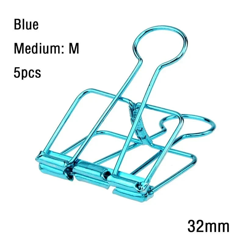 2–10 Stück Büroklammern, Splitter, Roségold, Binderclips, Seitenhalter, Büro, Arbeitszimmer, Binderclips, Fotoklemme, Büro, Schule, Schreibtisch-Organizer