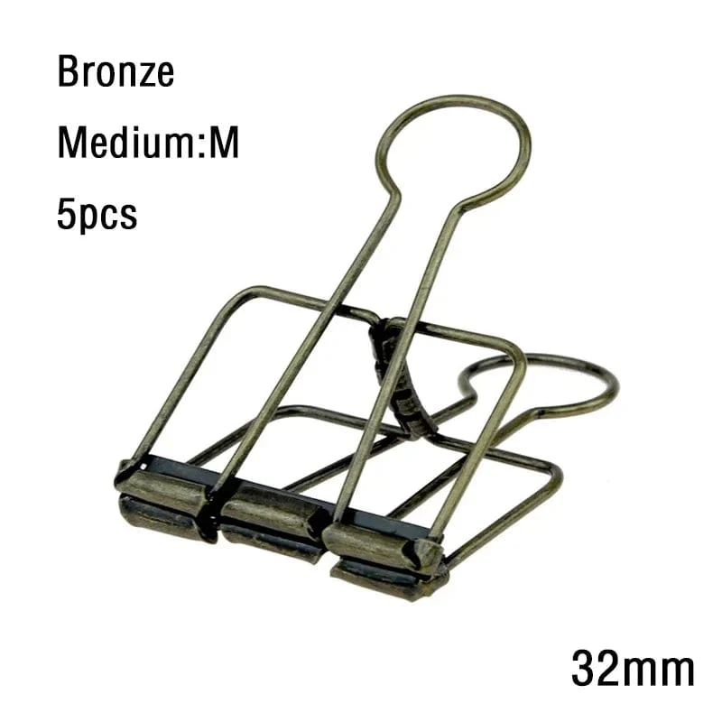 2–10 Stück Büroklammern, Splitter, Roségold, Binderclips, Seitenhalter, Büro, Arbeitszimmer, Binderclips, Fotoklemme, Büro, Schule, Schreibtisch-Organizer