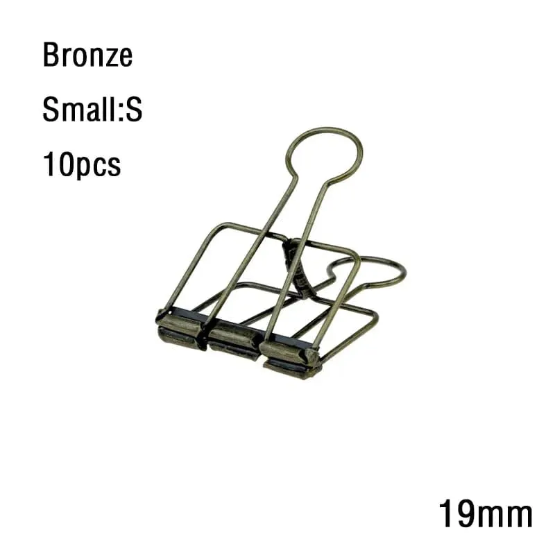 2–10 Stück Büroklammern, Splitter, Roségold, Binderclips, Seitenhalter, Büro, Arbeitszimmer, Binderclips, Fotoklemme, Büro, Schule, Schreibtisch-Organizer