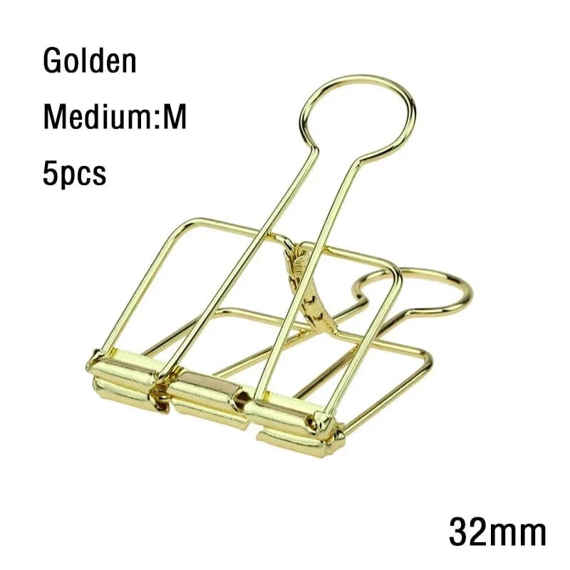2–10 Stück Büroklammern, Splitter, Roségold, Binderclips, Seitenhalter, Büro, Arbeitszimmer, Binderclips, Fotoklemme, Büro, Schule, Schreibtisch-Organizer