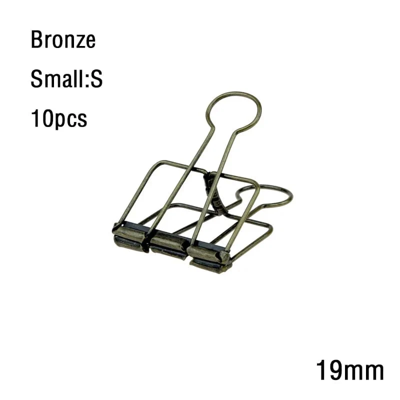 2–10 Stück Büroklammern, Splitter, Roségold, Binderclips, Seitenhalter, Büro, Arbeitszimmer, Binderclips, Fotoklemme, Büro, Schule, Schreibtisch-Organizer