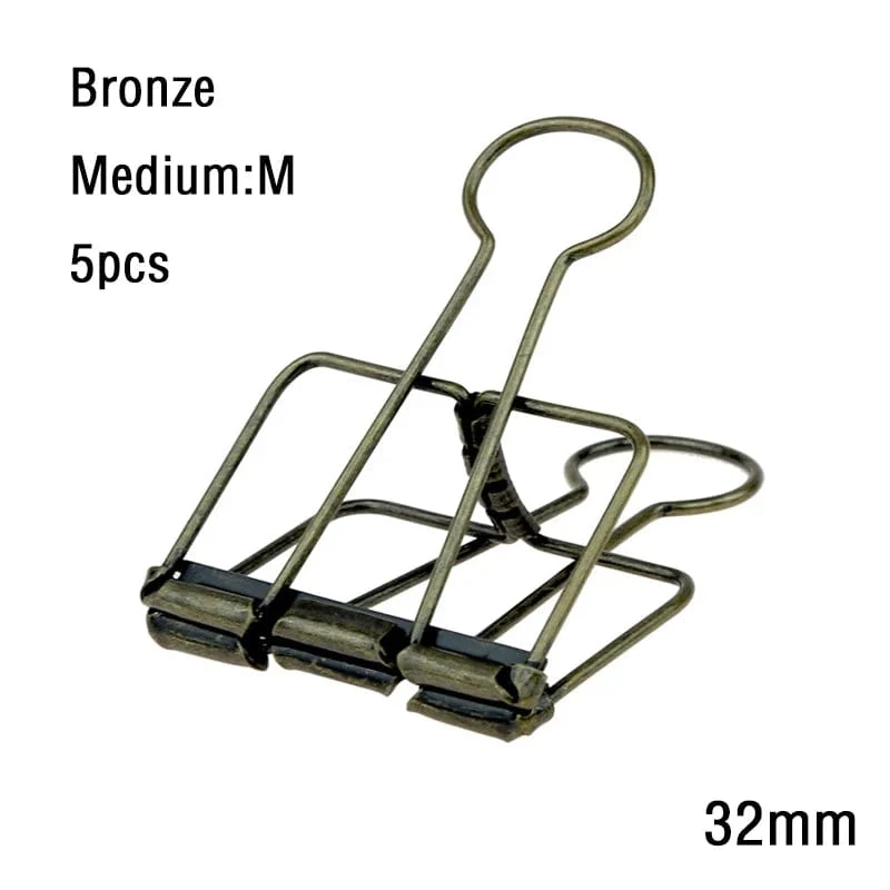 2–10 Stück Büroklammern, Splitter, Roségold, Binderclips, Seitenhalter, Büro, Arbeitszimmer, Binderclips, Fotoklemme, Büro, Schule, Schreibtisch-Organizer