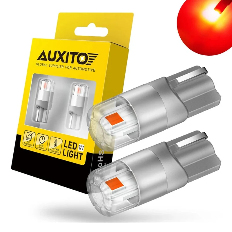 AUXITO 2 Stücke 360 ​​Grad Beleuchtung Canbus T10 Lampen W5W Led-lampe 196 3030SMD Auto Parkplatz Position Seite Marker Auto Innen licht