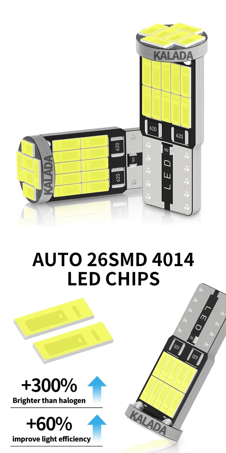2/10x W5W T10 Led-lampen Canbus 4014SMD Kein Fehler Auto Parkplatz Position Licht Innen Dome Lesen Lizenz Platte Licht signal Lampe