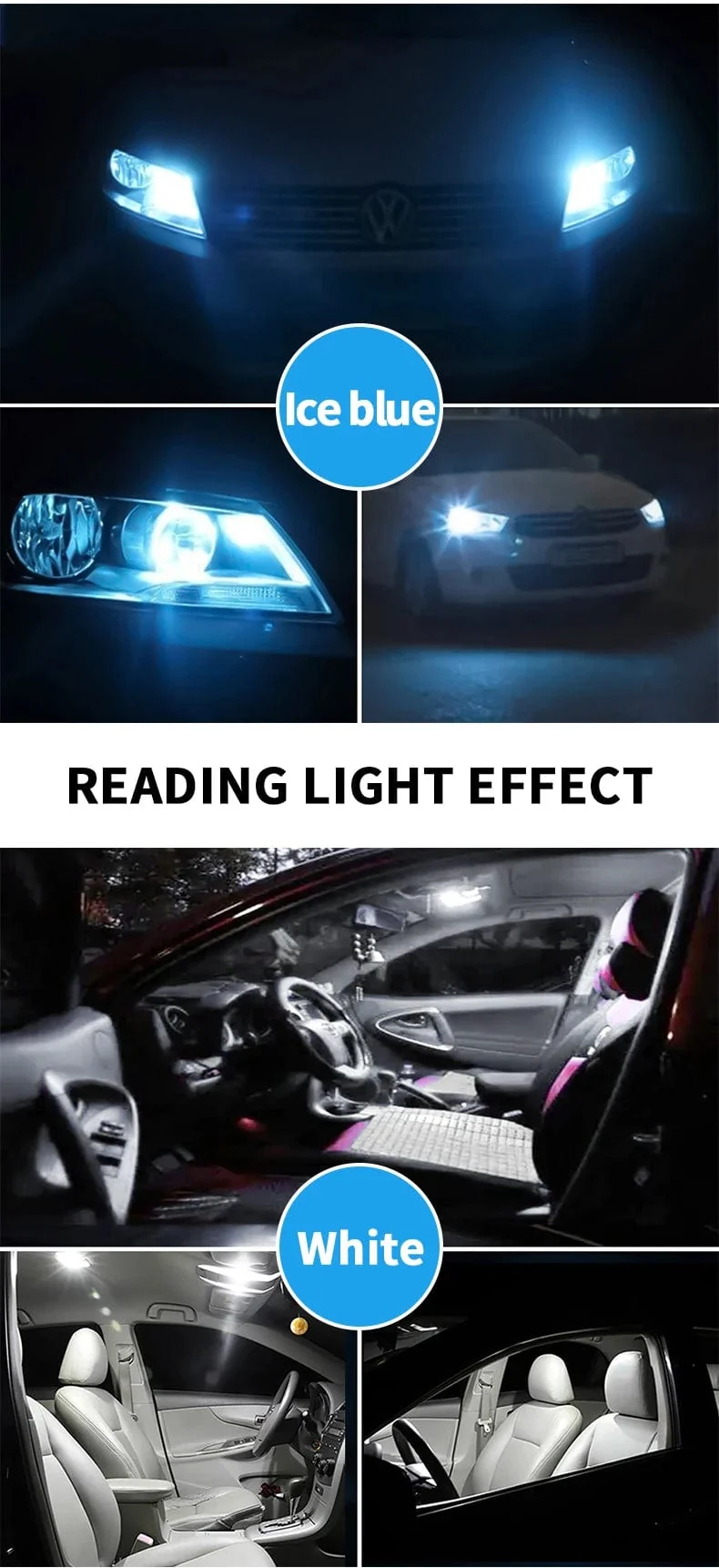 2/10x W5W T10 Led-lampen Canbus 4014SMD Kein Fehler Auto Parkplatz Position Licht Innen Dome Lesen Lizenz Platte Licht signal Lampe