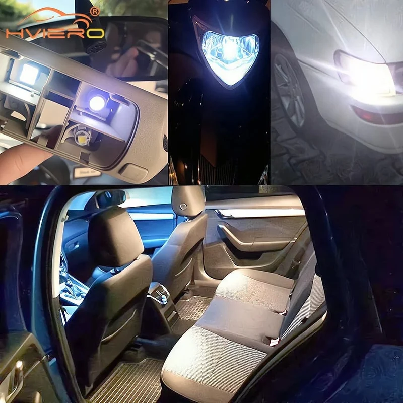 4 Stücke T10 W5W Canbus 1206 12SMD LEDs Fahrzeugheck Armaturenbrett Led DC 12V Rückfahrscheinwerfer Seitenmarkierungsleuchte Keileckenlampen