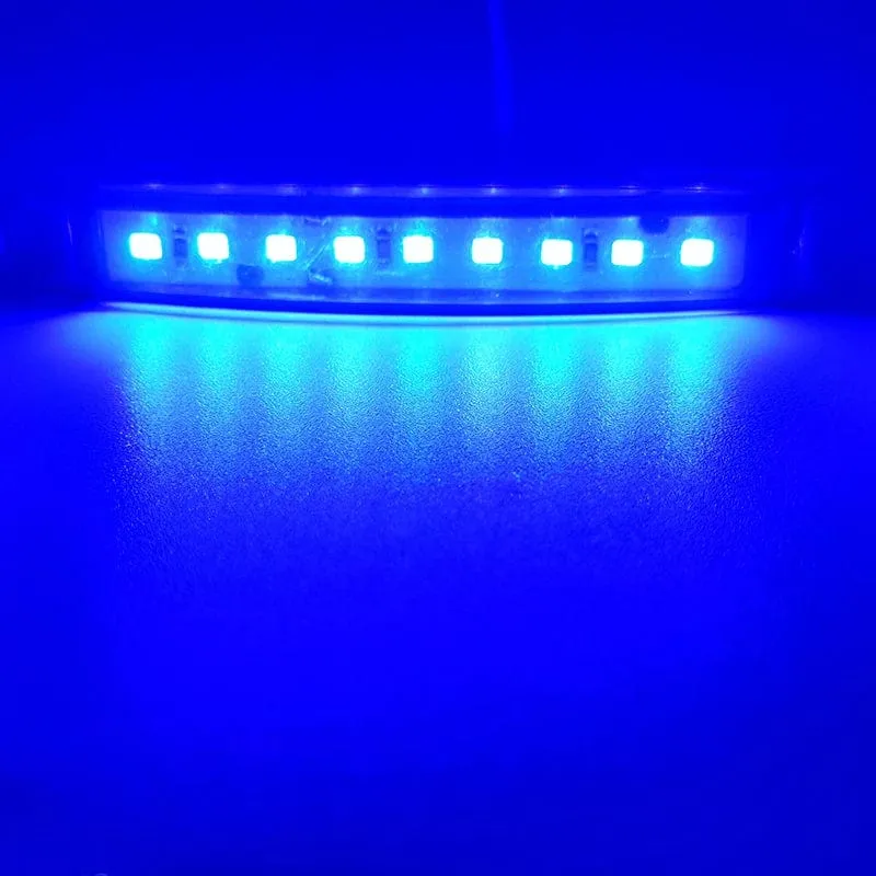 10 STÜCKE 9 SMD Licht Oval Freiheit Anhänger 24 V Lkw Lkw Caravan Camion LED Seite Marker Anzeige Lampe 12 V Luces Remolque