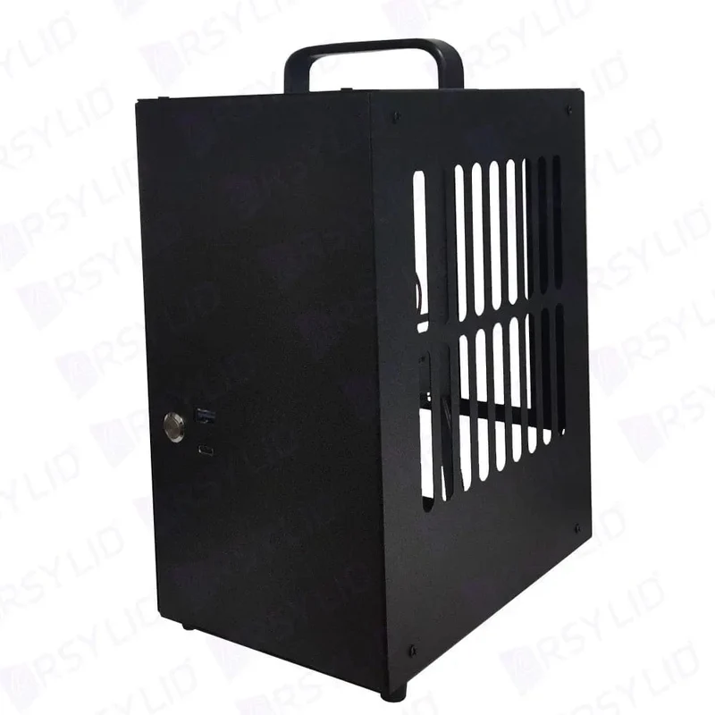 D19 Pro 6.1L A4 Chassis SFX HTPC Mini ITX Spiel Computer Grafikkarte RTX2070 I7 Kleinste Unabhängige Display Fall Traum D19pro