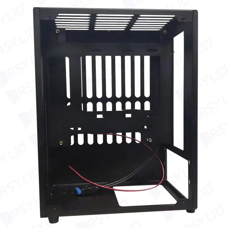 D19 Pro 6.1L A4 Chassis SFX HTPC Mini ITX Spiel Computer Grafikkarte RTX2070 I7 Kleinste Unabhängige Display Fall Traum D19pro
