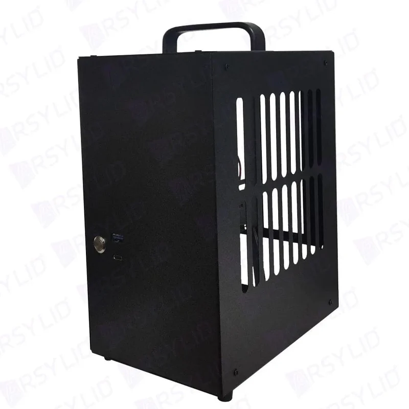 D19 Pro 6.1L A4 Chassis SFX HTPC Mini ITX Spiel Computer Grafikkarte RTX2070 I7 Kleinste Unabhängige Display Fall Traum D19pro