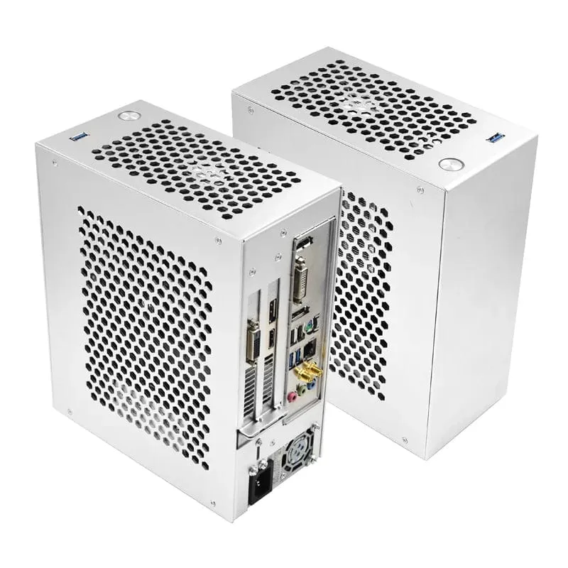 METALFISH S3 MINI ITX Fall Aluminium 5 Liter PC Gaming Kleine Chassis Mit Griff Unterstützung RTX3060/13600 Computer Kompakte A4 fall