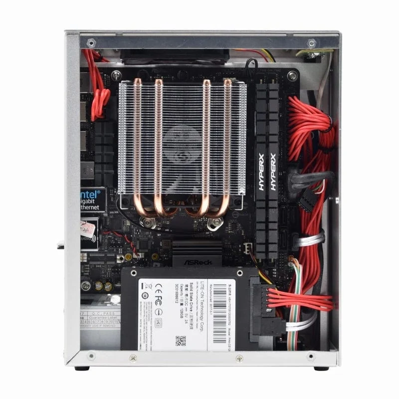 METALFISH S3 MINI ITX Fall Aluminium 5 Liter PC Gaming Kleine Chassis Mit Griff Unterstützung RTX3060/13600 Computer Kompakte A4 fall