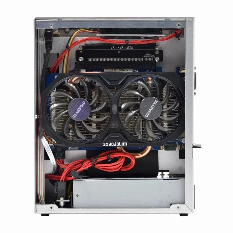 METALFISH S3 MINI ITX Fall Aluminium 5 Liter PC Gaming Kleine Chassis Mit Griff Unterstützung RTX3060/13600 Computer Kompakte A4 fall