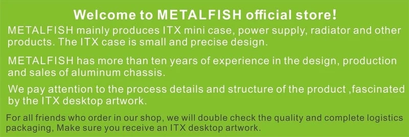 METALFISH S3 ITX A4 PC-Gaming-Gehäuse aus Aluminium, Mini-Computergehäuse, kleines Chassis, tragbarer Koffer, unterstützt RTX3060/13600 mit Griff