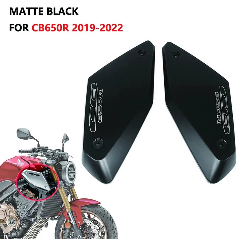 Mattschwarzer Tankrahmen-Seitenverkleidungs-Abdeckungsschale, Verkleidungs-Bodykit für Honda CB 650R CBR650R CBR 650R 2019 2020 2021 2022 CB650R