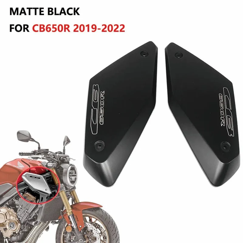 Mattschwarzer Tankrahmen-Seitenverkleidungs-Abdeckungsschale, Verkleidungs-Bodykit für Honda CB 650R CBR650R CBR 650R 2019 2020 2021 2022 CB650R