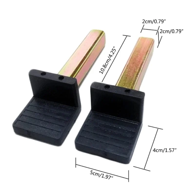 1 paar Rad Unterstützung Rahmen Stehen Motorrad Swing Arm Lift TripodHooks U-stil/L-stil Haken Gabel Swingram Spool Slider