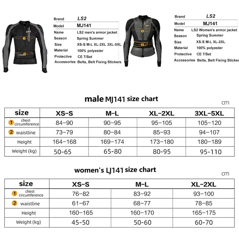 LS2 Original Motorrad Soft Armor Jacke Sommer Atmungsaktive X-Armor Motorrad Jacke Männer Frauen Motocross Reiten Kleidung Jacke