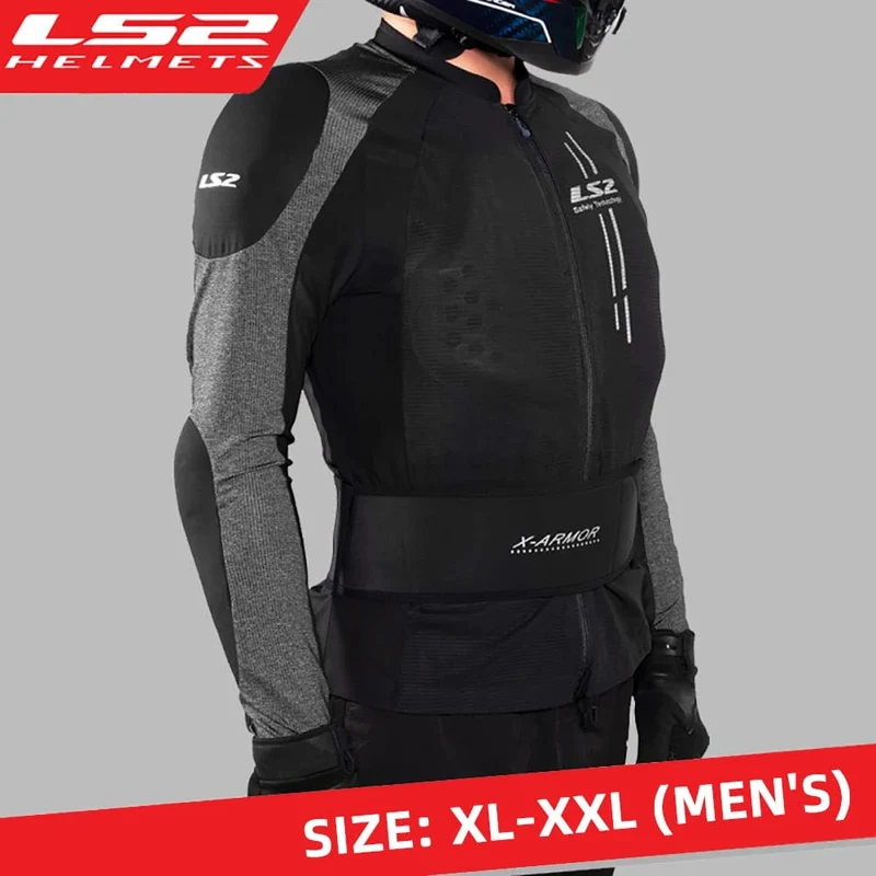 LS2 Original Motorrad Soft Armor Jacke Sommer Atmungsaktive X-Armor Motorrad Jacke Männer Frauen Motocross Reiten Kleidung Jacke
