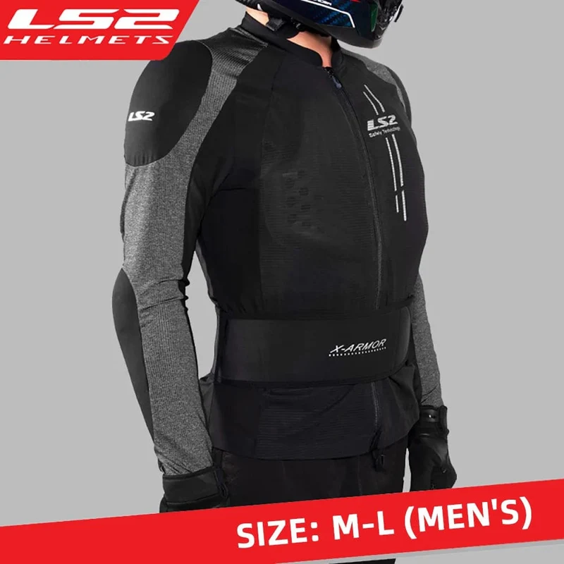 LS2 Original Motorrad Soft Armor Jacke Sommer Atmungsaktive X-Armor Motorrad Jacke Männer Frauen Motocross Reiten Kleidung Jacke