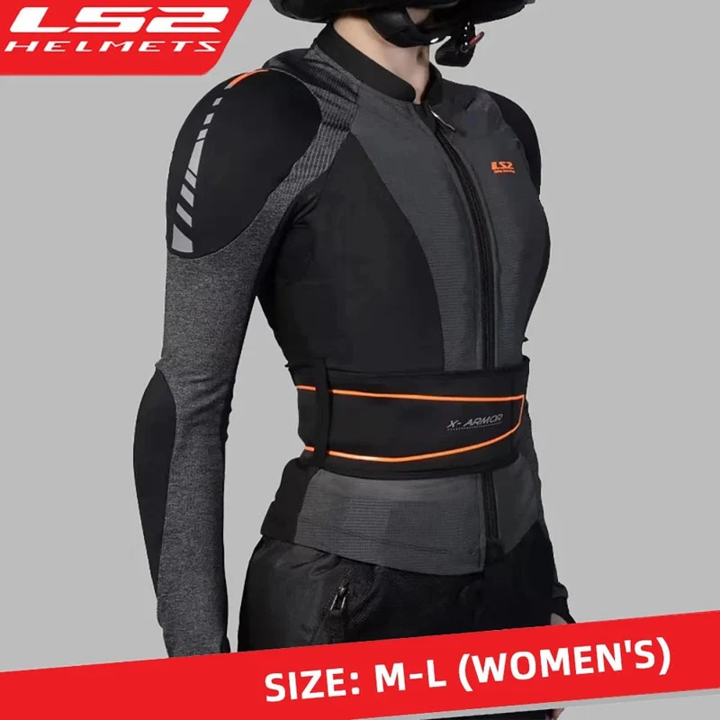 LS2 Original Motorrad Soft Armor Jacke Sommer Atmungsaktive X-Armor Motorrad Jacke Männer Frauen Motocross Reiten Kleidung Jacke