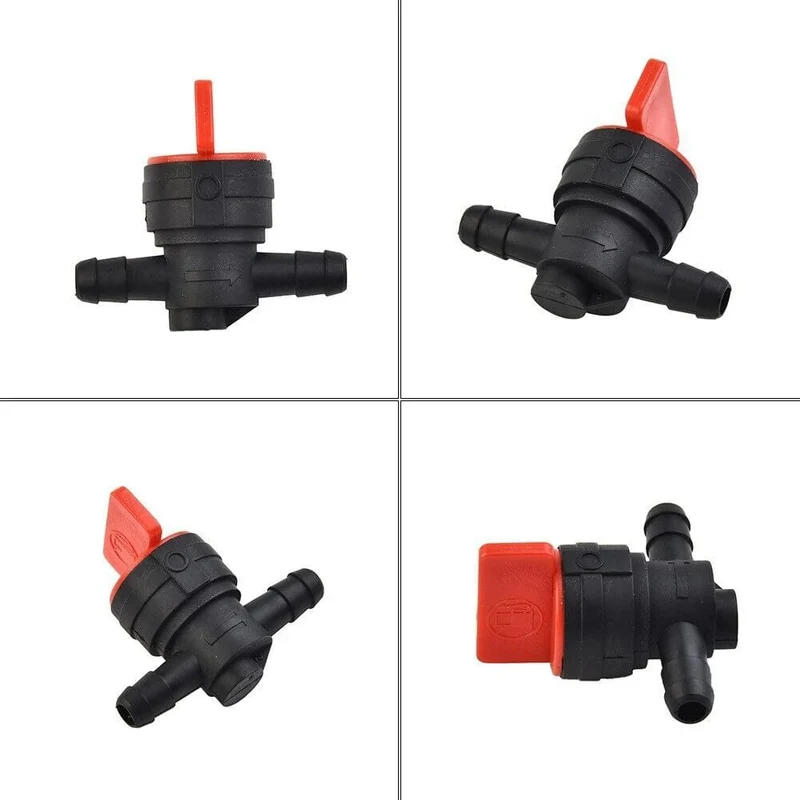 1 Stück InLine Gerade Kraftstoff Gas Kleinmotor Ventil Werkzeuge Cut-Off/Shut-Off 1/4"Gas Kraftstoff Cut Absperrventil Motorrad Kraftstoffversorgung