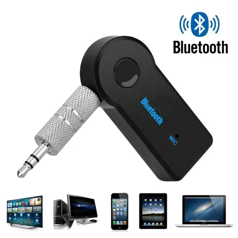 2 in 1 Wireless Bluetooth 5.0 Empfänger Sender Adapter 3.5mm Jack Für Auto Musik Audio Aux A2dp Kopfhörer Empfänger Freisprecheinrichtung
