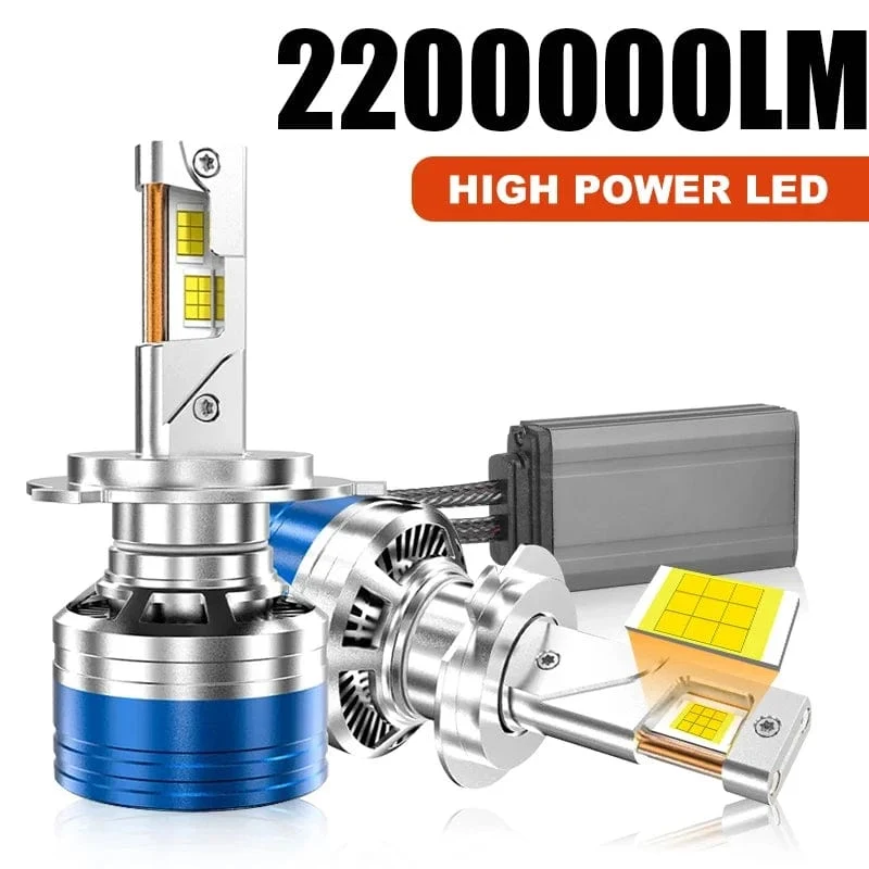 H7 H4 H11 LED-Scheinwerfer High Power 8580 CSP Canbus 9005 HB3 9006 HB4 Turbolampe 6000K 30000LM für Auto 12V 24V Autolampe