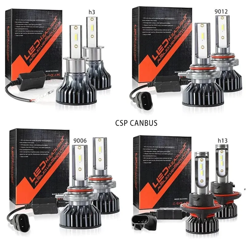 Heyword 26000lm 160W 1860 CSP chip 3000k/4300k/6000k/8000k Auto LED scheinwerfer h4 h7 h1 LED scheinwerfer 9005 H7 h11 led licht