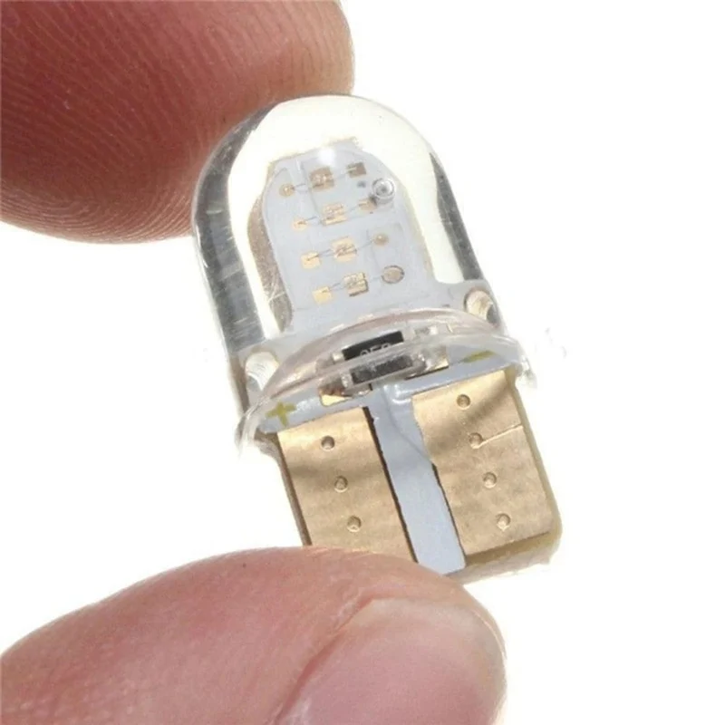 LED W5W T10 194 168 W5W COB 4SMD Led Parklampe Auto Keil Begrenzungsleuchte Canbus Silica Hellweiß Lizenz Glühbirnen