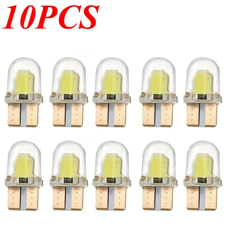 LED W5W T10 194 168 W5W COB 4SMD Led Parklampe Auto Keil Begrenzungsleuchte Canbus Silica Hellweiß Lizenz Glühbirnen