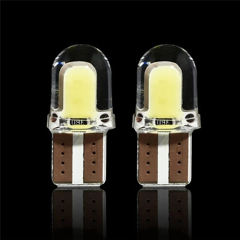 LED W5W T10 194 168 W5W COB 4SMD Led Parklampe Auto Keil Begrenzungsleuchte Canbus Silica Hellweiß Lizenz Glühbirnen