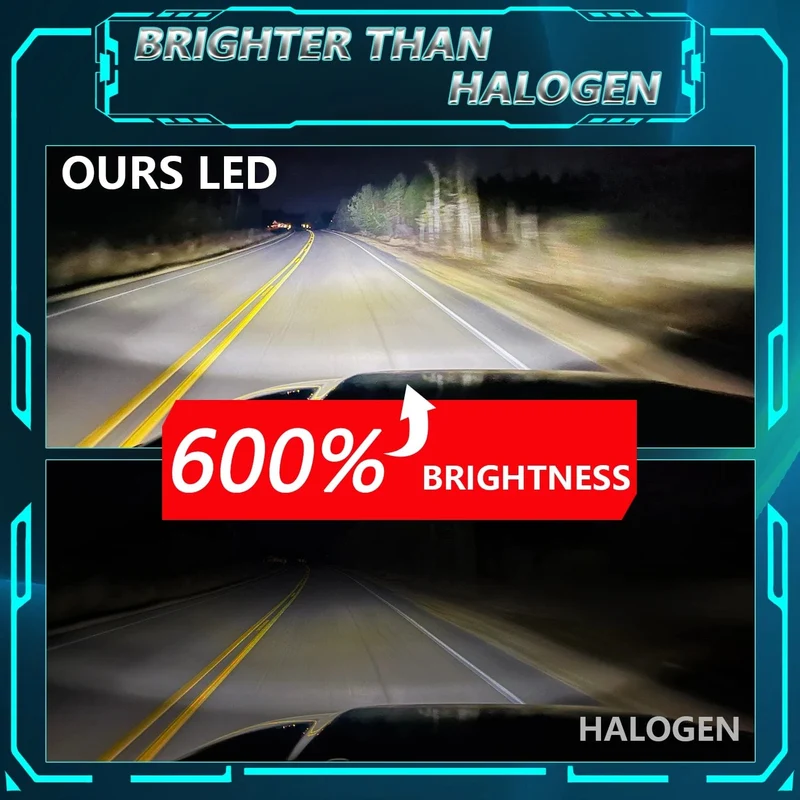 EAGLEVISION Led-scheinwerfer Lampe Birne für Autos H4 Turbo Canbus 12v 24v 1800W High Power Lampe HB3 HB4 9012 H1 H4 H7 H11 H13