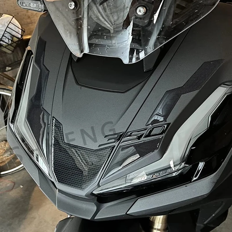 Für HONDA ADV350 ADV 350 2022 2023 3D Motorrad Harz Epoxy Aufkleber Schutz Kit Tank Pad Anti Scratch Aufkleber Nicht-slip