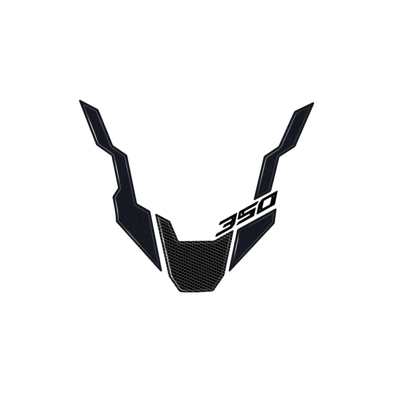 Für HONDA ADV350 ADV 350 2022 2023 3D Motorrad Harz Epoxy Aufkleber Schutz Kit Tank Pad Anti Scratch Aufkleber Nicht-slip