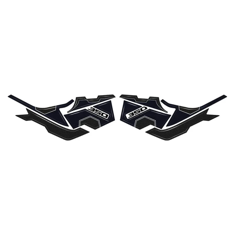 Für HONDA ADV350 ADV 350 2022 2023 3D Motorrad Harz Epoxy Aufkleber Schutz Kit Tank Pad Anti Scratch Aufkleber Nicht-slip