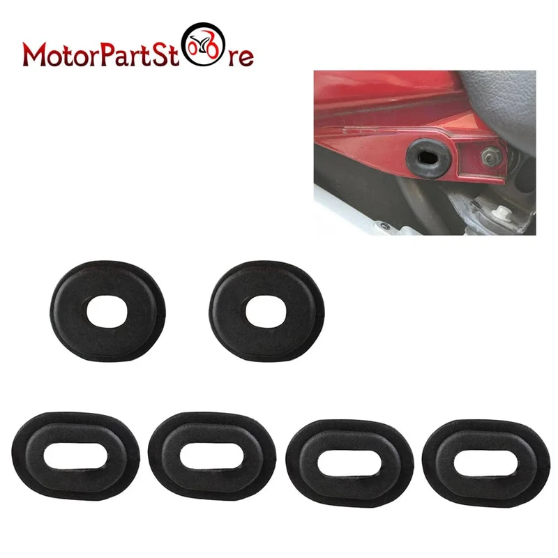 Motorradzubehör Verkleidungen Seitenabdeckung Gummiösen Schrauben für Yamaha Suzuki Honda CG 125 CL SL XL 100 125 350 CB 125 200