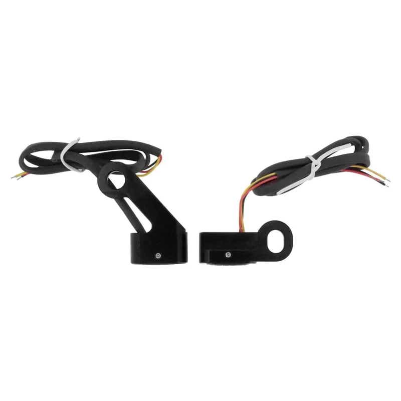Motorrad Mini LED Blinker Indikatoren Lauf Blinker Bernstein Licht Mit E Mark Griff Grip Lampe Für Harley Softail Touring