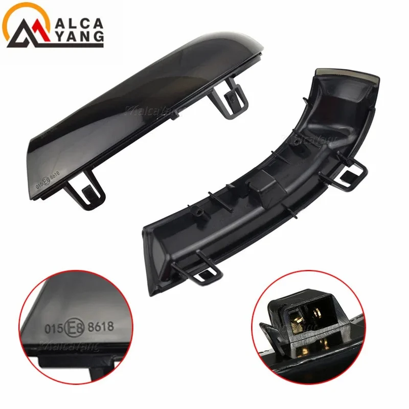 Schwarz Für VW GOLF 5 GTI V MK5 Jetta Passat B5.5 B6 Sharan Superb EOS Dynamische LED Blinker Licht Seite Flügel Spiegel Anzeige