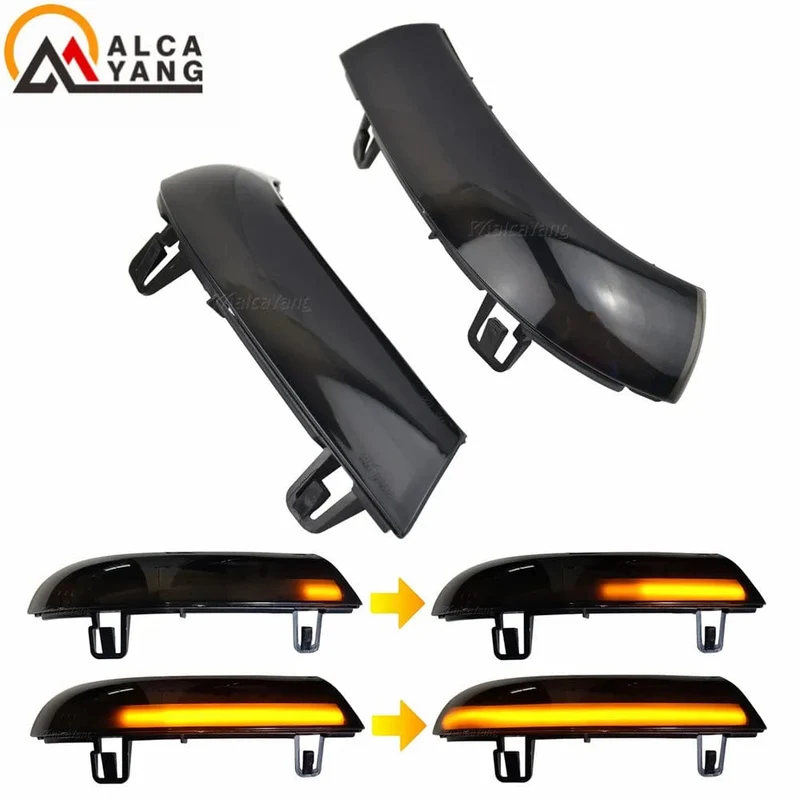 Schwarz Für VW GOLF 5 GTI V MK5 Jetta Passat B5.5 B6 Sharan Superb EOS Dynamische LED Blinker Licht Seite Flügel Spiegel Anzeige
