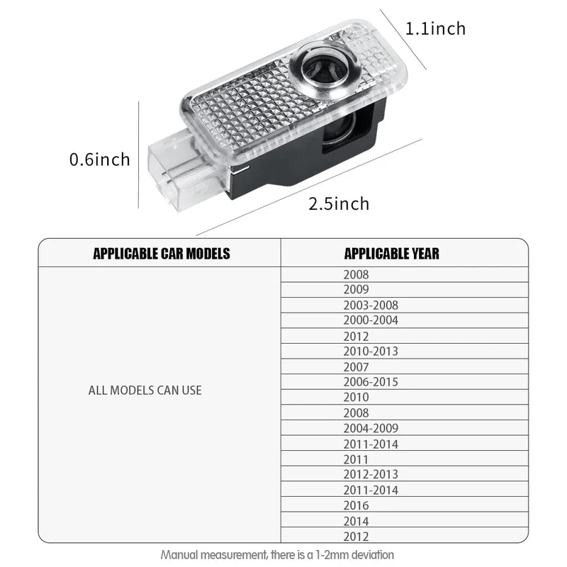 2 Stücke Led Autotür Willkommen Lichter Für Audi Sline S3 S5 TT A4 B7 B8 B9 A3 8P 8V 8L A5 A6 C6 C5 C7 A1 Q3 Q7 Q5 Logo Projektor Lampe