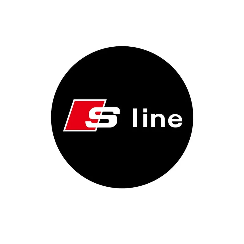 2 Stücke Led Autotür Willkommen Lichter Für Audi Sline S3 S5 TT A4 B7 B8 B9 A3 8P 8V 8L A5 A6 C6 C5 C7 A1 Q3 Q7 Q5 Logo Projektor Lampe