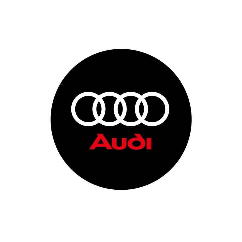 2 Stücke Led Autotür Willkommen Lichter Für Audi Sline S3 S5 TT A4 B7 B8 B9 A3 8P 8V 8L A5 A6 C6 C5 C7 A1 Q3 Q7 Q5 Logo Projektor Lampe