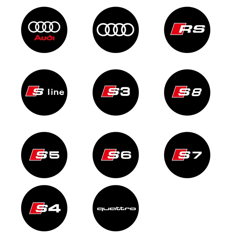 2 Stücke Led Autotür Willkommen Lichter Für Audi Sline S3 S5 TT A4 B7 B8 B9 A3 8P 8V 8L A5 A6 C6 C5 C7 A1 Q3 Q7 Q5 Logo Projektor Lampe