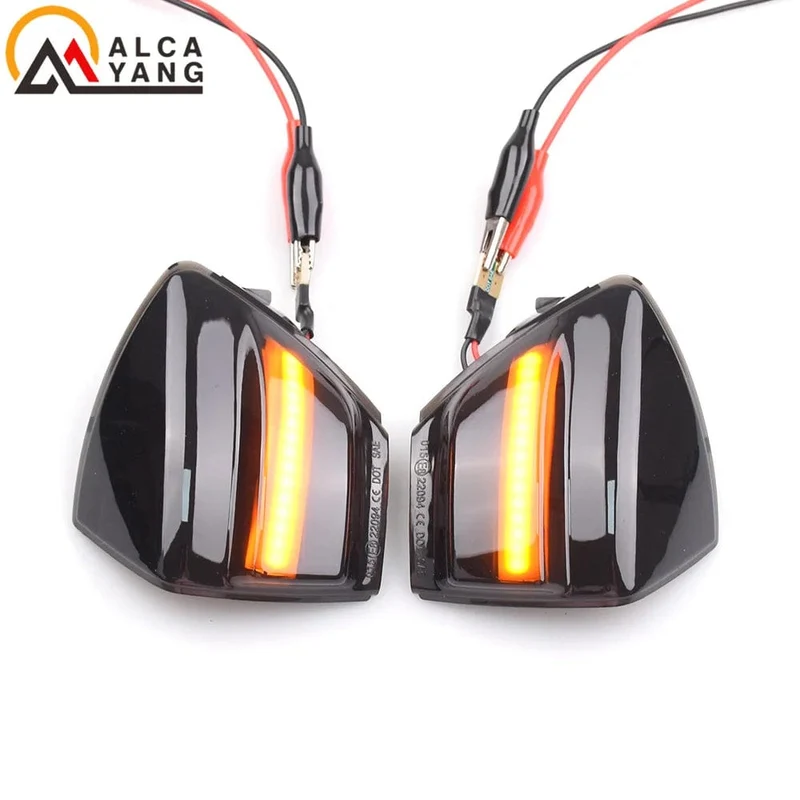 2X Für Ford S-Max 07-14 Kuga C394 08-12 C-Max 11-19 LED dynamische Blinker Licht Seite Spiegel Sequentielle Blinker Anzeige Lampe