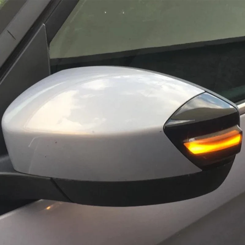 2X Für Ford S-Max 07-14 Kuga C394 08-12 C-Max 11-19 LED dynamische Blinker Licht Seite Spiegel Sequentielle Blinker Anzeige Lampe