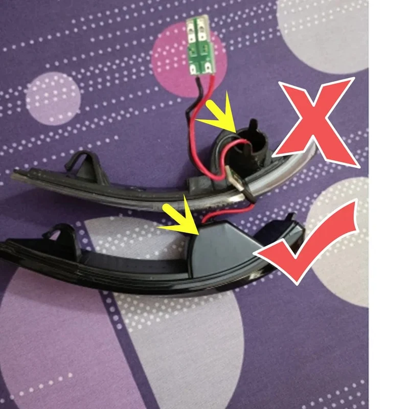 Bernstein LED Dynamische Blinker Seite Marker Sequtntial Licht Anzeige Lampe Für Ford Focus 2 MK2 Focus 3 MK3 3.5 Für mondeo MK4 EU