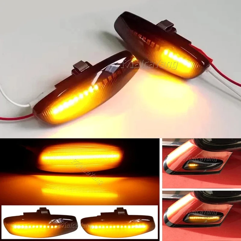 Für Peugeot 207 308 3008 5008 RCZ Für Citroen C3 C4 C5 DS3 DS4 Auto LED Dynamische Blinker Blinker Seite marker Kotflügel Licht